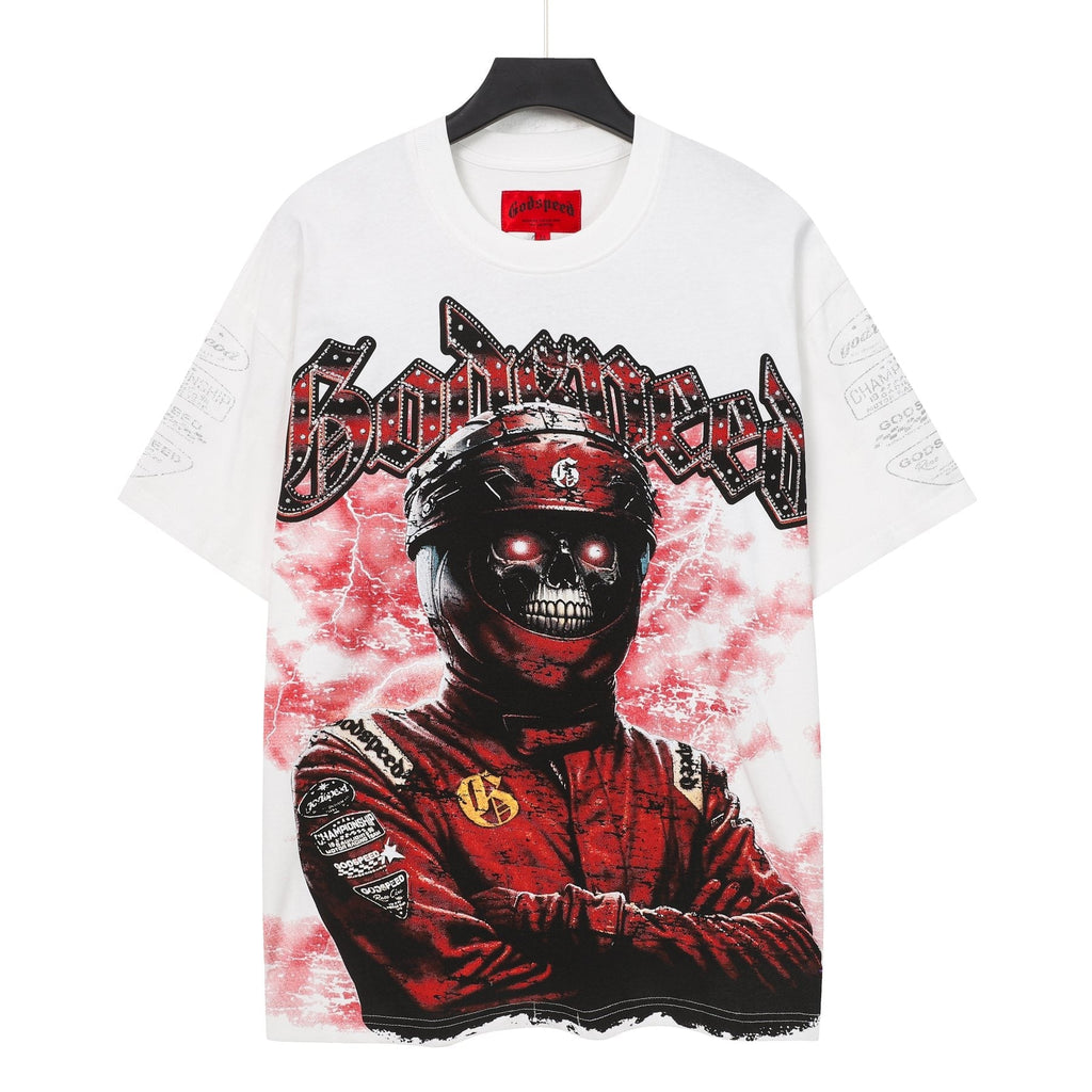 Godspeed Racing Skull Graphic T-Shirt