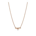 Tiffany Style Horseshoe 18K Gold-Plated Necklace