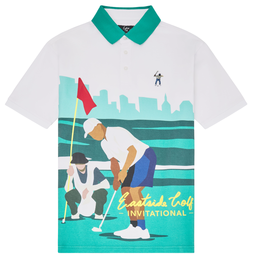 Eastside Golf Graphic Pique Polo