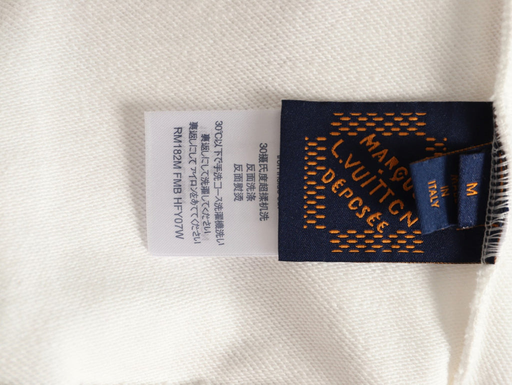 Louis Vuitton Sketch-Style Pumpkin Graphic Crewneck Sweatshirt - Cream